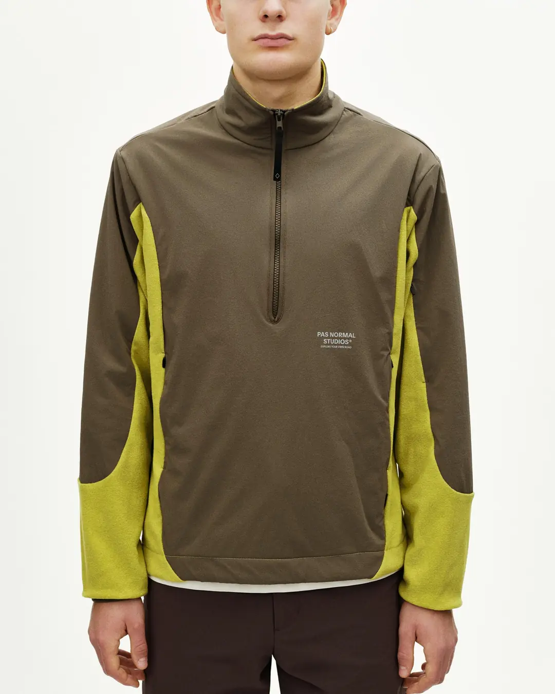 Off-Race Hafif Polar Yarım Fermuarlı Sweatshirt